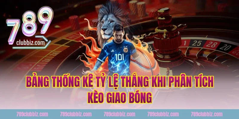 Bảng Thống Kê Tỷ Lệ Thắng Khi Phân Tích Kèo Giao Bóng tại 789Club