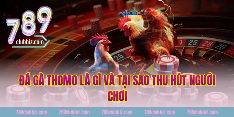 Đá gà thomo là gì và tại sao thu hút người chơi tại 789Club